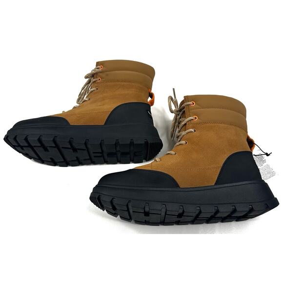 Koolaburra by UGG Deza Lace-Up Utility Boots Womens Size 10 Chestnut Suede New - Picture 5 of 12